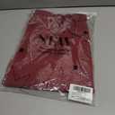 Vrtige Women's Casual Elastic High Waist Drawstring Workout Mini Skirt with Pockets (Red, S)