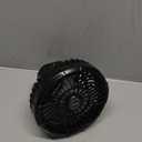 Roykaw 10400 mAh Magnetic Golf Cart Fan Portable Rechargeable Battery Powered, 24+ Hrs, w/LED Lights, Compatible with EZGO/Club Car/Yamaha & All Ironic-Body, Cordless & Remote Control, 1 PC