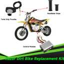 36V Controller and Throttle Compatible with Razor MX500 MX650 Dirt Bike, Control Module and Twist Throttle Handlebar Grips Replacement for Razor SX500 Electric Dirt Rocket Quad EcoSmart Parts