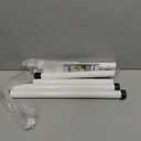 PBHEPJ Sliding Door Security Bar, 18.5-51 inch Adjustable Patio Door Security bar with Rubber Tips, Multi-use Window Security Bars, Sliding Door Stopper, White, 2 Pack