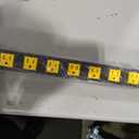16 Outlets Long Metal Power Strip, 6FT 14AWG Cord