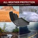 LASFIT Floor Mats for Lexus NX NX350/NX250 2022-2026 with Cargo Mat | Not Fit for NX350h/ NX450h+, All Weather TPE Custom Fit Floor Liners, Full Coverage Secure-Fit Car Mats, Easy to Wash