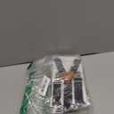 2Pcs Premium Dog Suspenders for Diapers, Belly Bands, Dog Apparel, Adjustable Elastic, for Medium Dogs (Black M) (Medium (Back length 8.9"-15.9"))