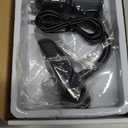 Nulaxy KM18 Bluetooth 5.4 Car Adapter with 1.44" Clear Display & Flexible Gooseneck - FM Radio Transmitter & Bluetooth Receiver for Hands-Free Calls, Wireless Music via BT/FM/AUX/TF, USB Car Charger (Black)