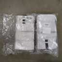 6 Pack Extra Large Moving Bags, Heavy Duty Packing Bags with Zippers and Handles for Space Saving, Clothes Storage, College Essentials, Travel, Clear