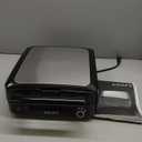 KRUPS 4-Slice Belgian Waffle Maker: Stainless Steel, 5 Browning Levels, Audible Ready Beep, Removable Plates, 1200W, Silver/Black, Large Waffle Maker Family Size, Great for Family Breakfasts