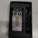 FandyFire 1100 Lumen Small EDC Keychain Flashlight with Green Light - Rechargeable RGB LED Clip on Flashlight, Multi-Functional and Magnetic Tail Suitable for Outdoor Emergency Gear