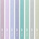 Mr. Pen- Aesthetic Highlighters No Bleed, 8 Pack, Pastel Colors, Chisel Tip, Cute Highlighters Assorted Colors for Journaling, Highlighting, Underlining, Fast Dry, Back to School Supplies