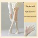 Women's Mid-Crew Thin Cotton Ankle Socks - Ultra Soft Breathable Casual Sheer Calf Socks for Women,8 Pairs Multiple Colors 8 Pack -Color Combination