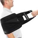 SPRING SEAON Transfer Sling - Essential Transfer Belt Lifting Strap for Elderly and Disabled with Mobility Aids- Lift Assist Gait Belts for Seniors for Home, Hospital, Nursing Care (Black)