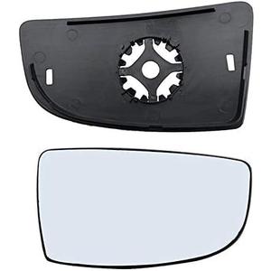 Passenger Right Side Mirror Replacement Lower Glass with Plate fit Ford Transit 150 250 350 from 2015-Onward