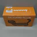 Dachshund Stuffed Animal 36 in Black, Weiner Dog Stuffed Animal Long Body Pillow, Cute Funny Large Dachshund Toys Plush Decor Ideal Gift for Kids and Adults