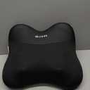 Back Massager with Heat, Cordless Back and Neck Massage for Pain Relief Deep Tissue, 4D Shiatsu and Percussion Massage Pillow, Lower Back Massager for Office,Gifts for Christmas Women Men, Black