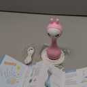 alilo Smarty Bunny Baby Rattle Musical Light Up Toys, Infants Newborns Baby Toys 0-3-6-12-18-24 Months,1 Year Old Boy Girl Easter Gifts, 4 Music Modes and Color Recognition Function with 9 Color Card (Pink)