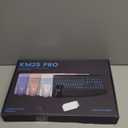 SABLUTE Wireless Keyboard and Mouse Combo, Rechargeable 4000mAh Light up Quiet Keyboard with Wrist Rest & Phone Holder, Ergonomic Silent Typing for PC/Mac/Laptop/Windows/Chrome OS (Black)