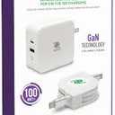 ReTrak - 100W Retractable USB-C Notebook Charger - White