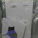 Chunful 4.2 ft Extra Large Winter Snowman & Gingerbread Man Cardboard Cutout Stand-up Life Size Christmas Winter Party Decoration Backdrop Photo Prop Standup Cut Out for Xmas Party Supply