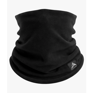 GXCROR Winter Neck Warmer, Reversible Fleece Gaiter Scarf, Windproof Face Mask for Men & Women