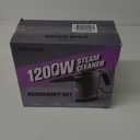 POPCHOSE Handheld Steam Cleaner for Home, Portable Pressurized Steamer for Cleaning Grout, Surfaces, Bathroom, Couch, 20S Fast Heat Up, 12 Accessories, Steam Adjustable, Safety Lock, Graypurple