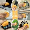 TICARVE Car Cleaning Gel Car Detailing Putty Car Cleaning Putty Gel Auto Detailing Tools Car Interior Cleaner Car Cleaning Kits Cleaning Slime Keyboard Cleaner Yellow