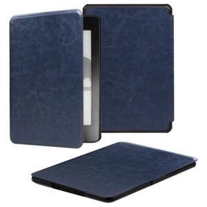 Case Lightweight Slim PU Leather Stand Auto Wake/Sleep Folio Cover Case (Navy Blue) 10x7 in