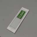 Cimkiz Dishwasher Magnet Clean Dirty Sign Shutter Only Changes When You Push It Non-Scratching Strong Magnet or Adhesive Options Indicator Tells Whether Dishes are Clean or Dirty