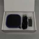 Magicteam White Noise Machine with 20 Non Looping Natural Soothing Sounds Memory Function 32 Levels of Volume Powered by AC or USB and Sleep Sound Timer Therapy for Baby Kids Adults Black