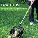 Nut Gatherer for Walnuts with 1.8-Gallon Capacity, No-Bend Emptying DesignAcorn Picker Upper Roller Suitable for 1.2"-3.6" Walnuts,Chestnuts, Fallen Apples & Tennis Balls(No Small Acorns) (Green)