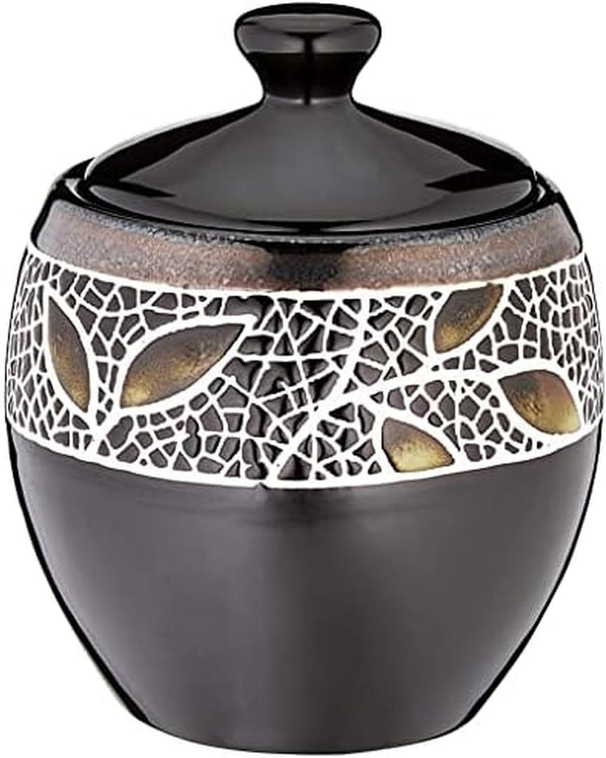 Mikasa Gourmet Basics Alexandria Sugar Bowl with Lid