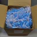 Outus 300 Pcs Toothettes Oral Swabs Disposable Mouth Swabs Sponge Bulk Dental Swabsticks Unflavored for Elderly Adults Mouth Cleaning Oral Cavity Care Health, Pink and Blue (Not Individual Packing)