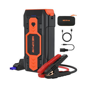 NEXPOW Car Battery Jump Starter 3000A, Portable Jumper Starter (up to 8.0L Gas/8L Diesel Engines) 12V Car Battery Booster Pack with USB Quick Charge 3.0 and 4 LED Modes Red Blue Warning