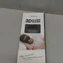 LitBear Sleep Mask for Side Sleeper Women Men, Eye Mask for Sleeping Light Blocking, 3D Contoured Cup Sleeping Mask, Soft Breathable Sleep Eye Mask with Adjustable Elastic Strap for Travel (1 Count (Pack of 1), Black)