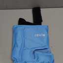 REVIX Ankle Ice Pack Wrap for Foot Pain Relief and Feet Injuries, Reusable Gel Ice Cold Packs for Achilles Tendonitis, Plantar Fasciitis, Sprained Ankles and Heels Blue