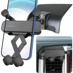 Car Phone Holder Mount for 2009-2012 Ram 1500 2010-2012 Ram 25002010-2012 Ram 3500 Quad Crew Regular Mega Auto Accessories Interior Decoration Mobile Cell Smartphone Bracket