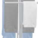 Suzile 3 Tier Standing Towel Rack with Marble Base for Bathroom Freestanding Towel Rack Stainless Steel Holder Stand for Floor Next to Tub or Shower for Bathroom Bedroom Laundry Room