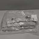 YoungsTex Linen Curtains 54 Inch Length for Living Room, Light Filtering Drapes Bronze Grommet Textured Privacy Semi Sheer for Bedroom Window Decorative, Dark Grey, 52 x 54 Inch, 2 Panels