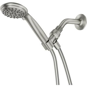 Moen Attune Shower Head with Handheld Sprayer, 6 Handheld Shower Head Spray Settings, Spot Resist Brushed Nickel Finish, 218H0SRN