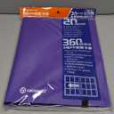 Trading Card Binder 360 Pockets - Side Loading Waterproof Card Album for MTG, TCG, Sports Cards -9-Pocket Durable Pages with Sleeves - Collector Gift (Purple)