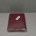 Jewelry Set Velvet Box Necklace Earring Ring Necklace Bracelet Gift Display Case Wedding Jewelry Storage Holder (Wine Red For Chunky Collar Necklace)