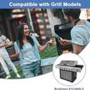Grill Rreplacement Parts for Brinkmann 810-6680-S, Replacement for Brinkmann 810-6680-S Grates, for Brinkmann 810-6680-S Burners, for Brinkmann Heat Plate 810-6680-S, for Brinkmann 810-6680-S Parts