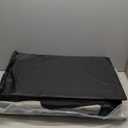 Dog Seat Cover for Back Seat Pet Cover for Dogs Hard Bottom Extender Seat Cover Car Seat Protector Waterproof Dog Hammock for Car SUV Truck Traveling Camping Black