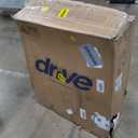 Drive Medical Blue Streak Lightweight Foldable Wheelchair for Adults, Seniors, and Disabled - Swing-Away Elevating Leg Rests and Flip-Back Padded Arms - Black/Blue (20 Inch)