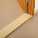 Wonderjune Door Transition Strip Wood Threshold Transition Unfinished Solid Red Oak Interior Threshold Doorways Reducer Threshold (36 x 6.5 x 0.5 Inches)