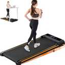 GTRACING Walking Pad, Under Desk Treadmill with Incline for Home, Portable Treadmill with Remote Control LED Display, 2.5 HP Quiet Walking treadmills with APP Shock Absorption Design, 300 Lbs Capacity