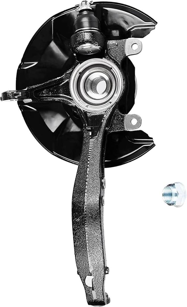 Front Right/Passenger Side Wheel Hub Bearing & Steering Knuckle Assembly for Honda Accord 2008-2012 Acura TSX 2009-2014 698-446 LK052 44300TA0A61, 44300TA0A62, 44600TA0A00