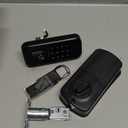 Keyless Entry Wi-Fi Smart Lock: Hornbill Fingerprint Lock for Exterior Doors, Biometric Smart Deadbolt Locks for Front Door, Keypad Deadbolt with Auto-Lock for Rentals Home, Matte Black