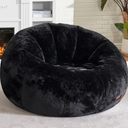 Hobestluk 5FT Bean Bag Chair Giant Bean Bag Chairs for Adults Large Bean Chairs with Removable Cover, Beanbag Chair with Filler, Adult Bean Bag Chairs for Living Room, Bedroom