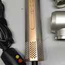 6 in 1 Multi Hair Styler Dryer Brush, 110,000 RPM High-Speed, Negative Ionic, Fast Drying for Professional Blow Dry, Curling, Volumizing, Straightening and Styling, Gold