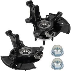 TadaMark Front Steering Knuckles & Wheel Bearing Hub Assembly fit for Ford Edge 3.5L 2007-2010, for Lincoln MKX 3.5L 2007-2010, Left Driver and Right Passenger Side