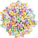 150 Pcs 8 Colors Mini Easter Eggs Pastel Foam Speckled Eggs Small Decorative Easter Eggs Tiny Artificial Eggs Bulk for Basket Fillers Spring Party Favors Wreath Decor Craft Projects